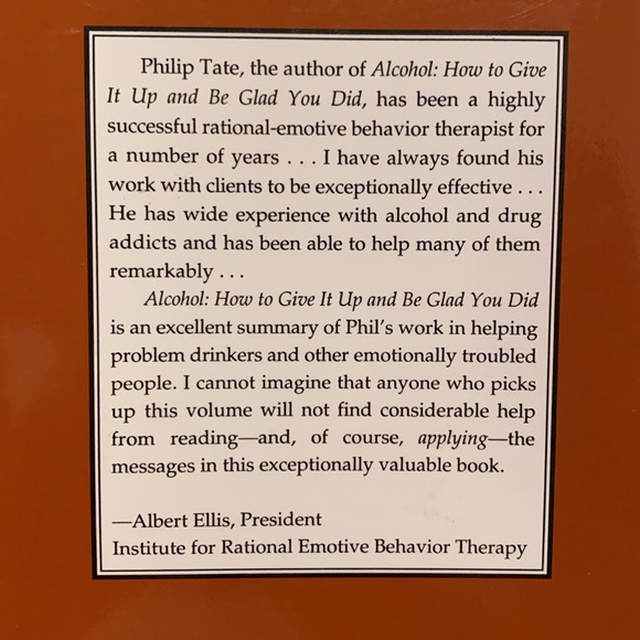 Alcohol- HowTo Give It Up And Be Glad You Did
By Philip Tate Phd - Picture 3 of 11